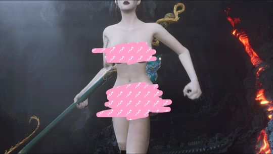 【游戏Mod】角色替换为清凉四妹+摇晃物理